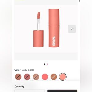Makeup By Mario MoistureGlow™ Plumping Lip Color – Baby Coral | New